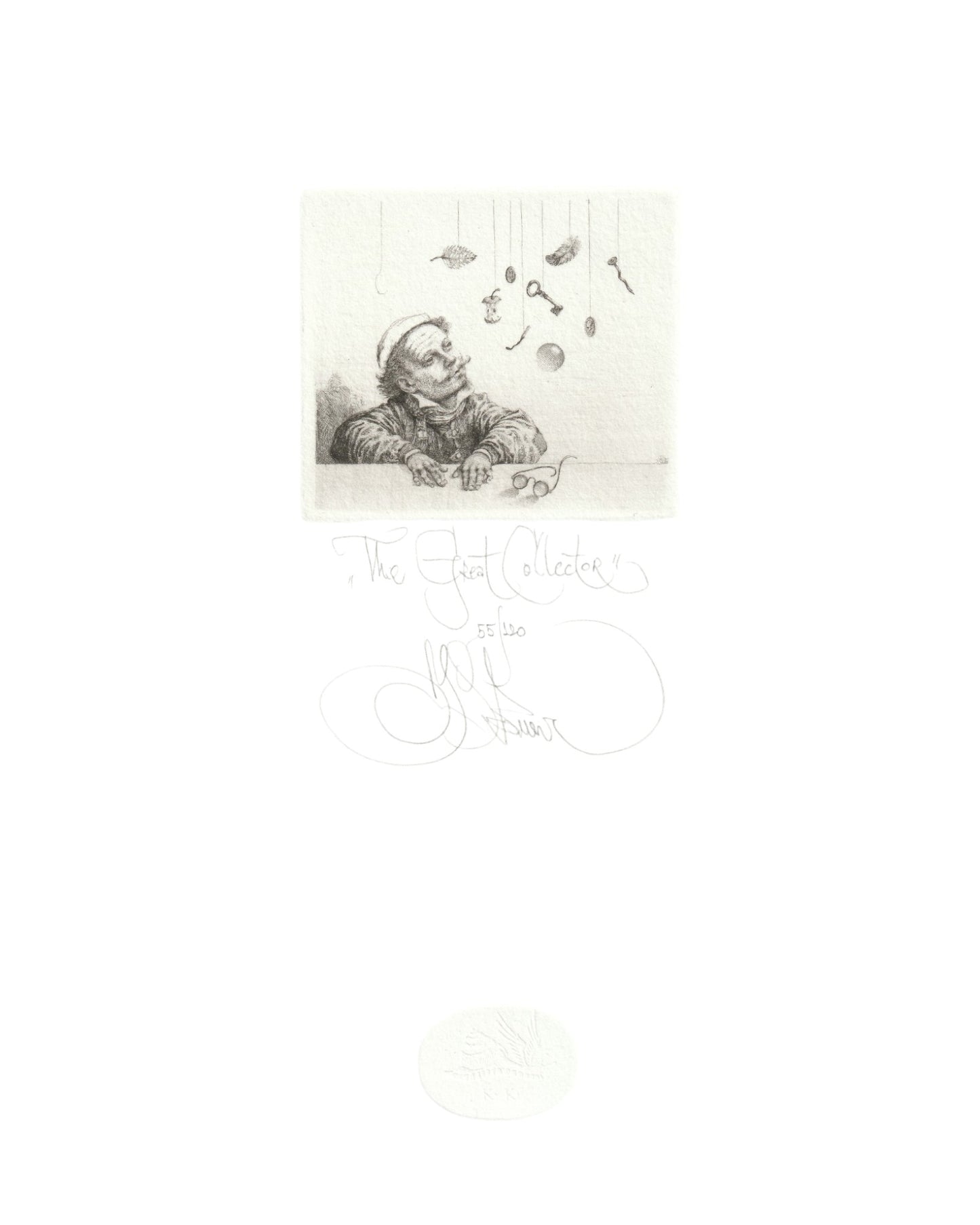 The Great Collector - Etching
